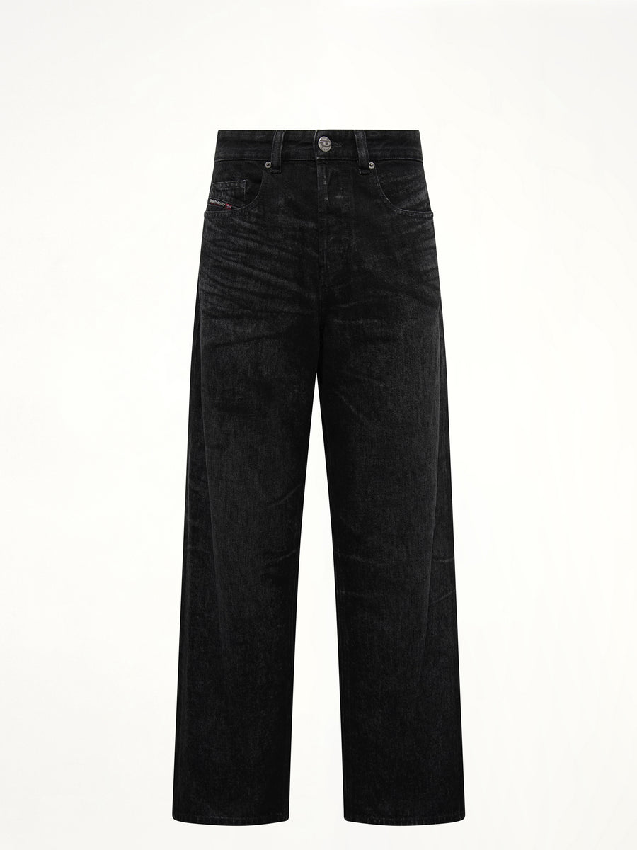 2001 D-MACRO-FSH Relaxed Jeans in Black