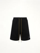 Classique Sweatshort in Black/White