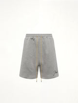 Classique Sweatshort in Heather Grey/Black