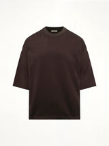 Relaxed Fit Logo T-Shirt in Off Black