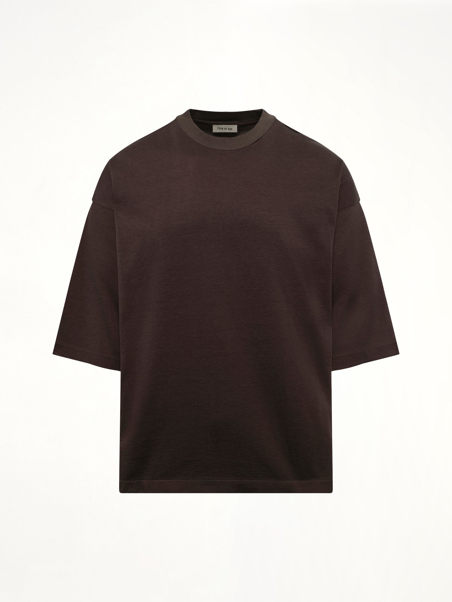 Relaxed Fit Logo T-Shirt in Off Black