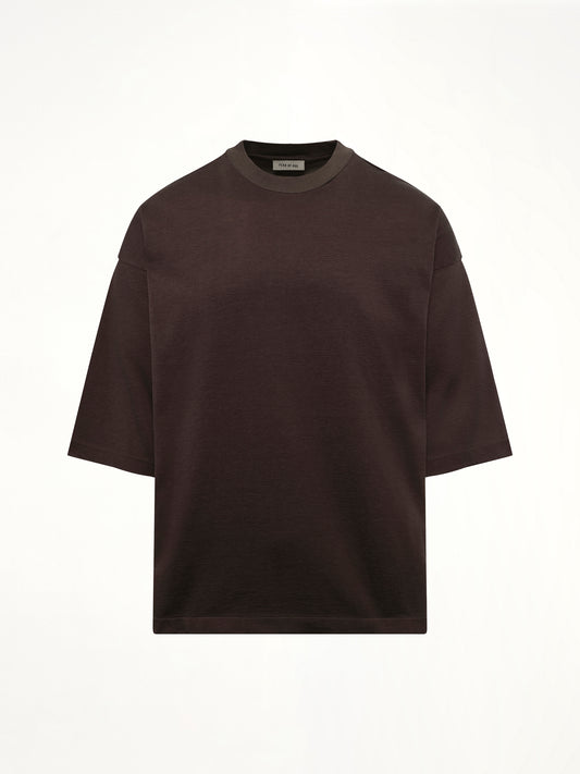 Relaxed Fit Logo T-Shirt in Off Black