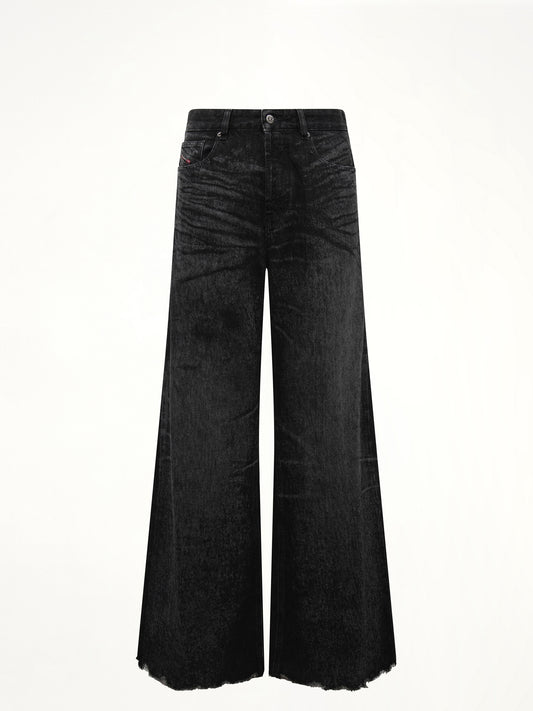 1996 D-SIRE-FSH1 Wide Jeans in Black
