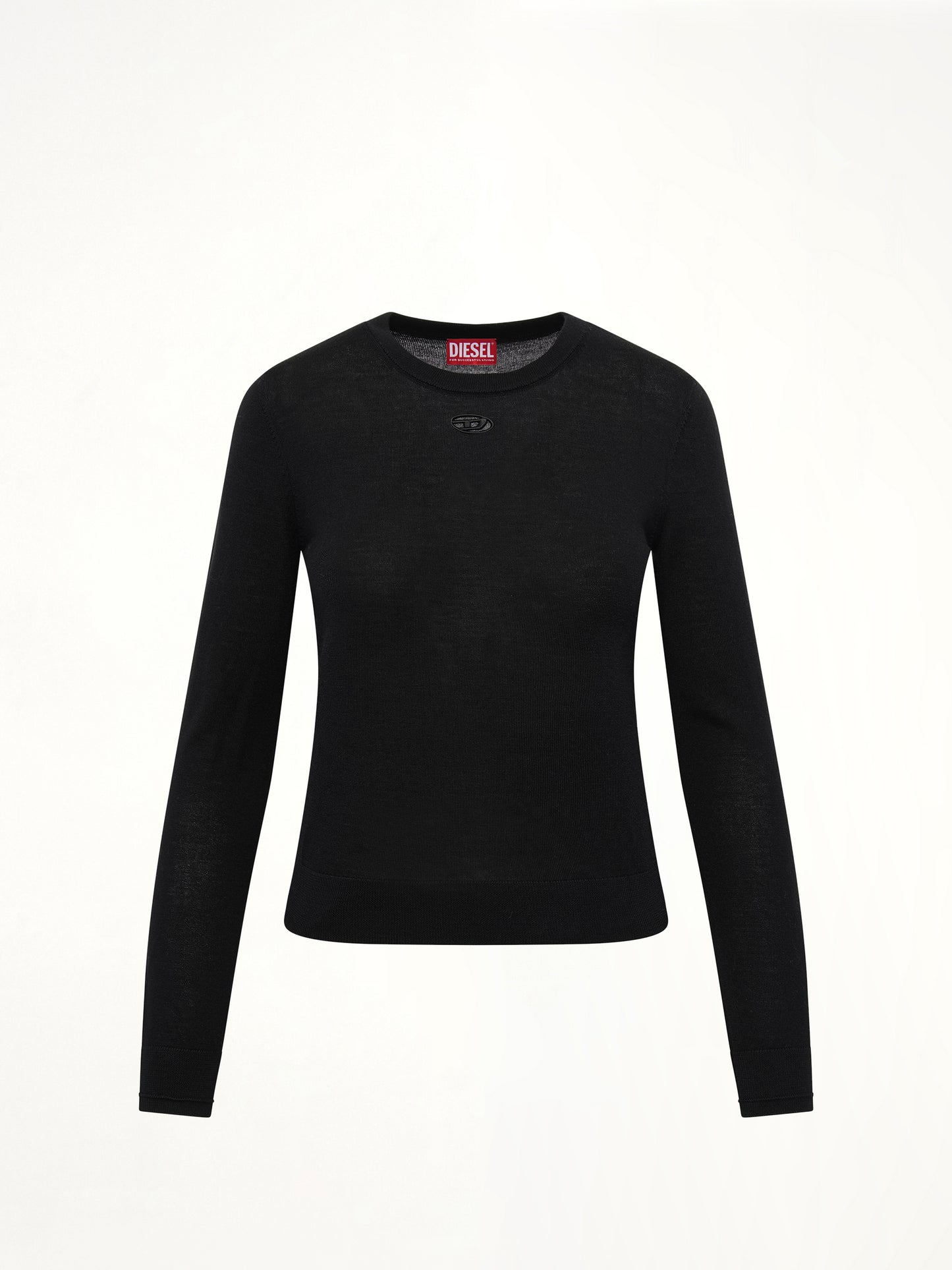 M-ALINESA Knit Sweater in Black