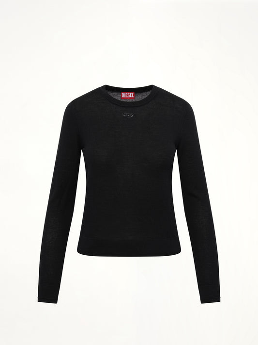 M-ALINESA Knit Sweater in Black