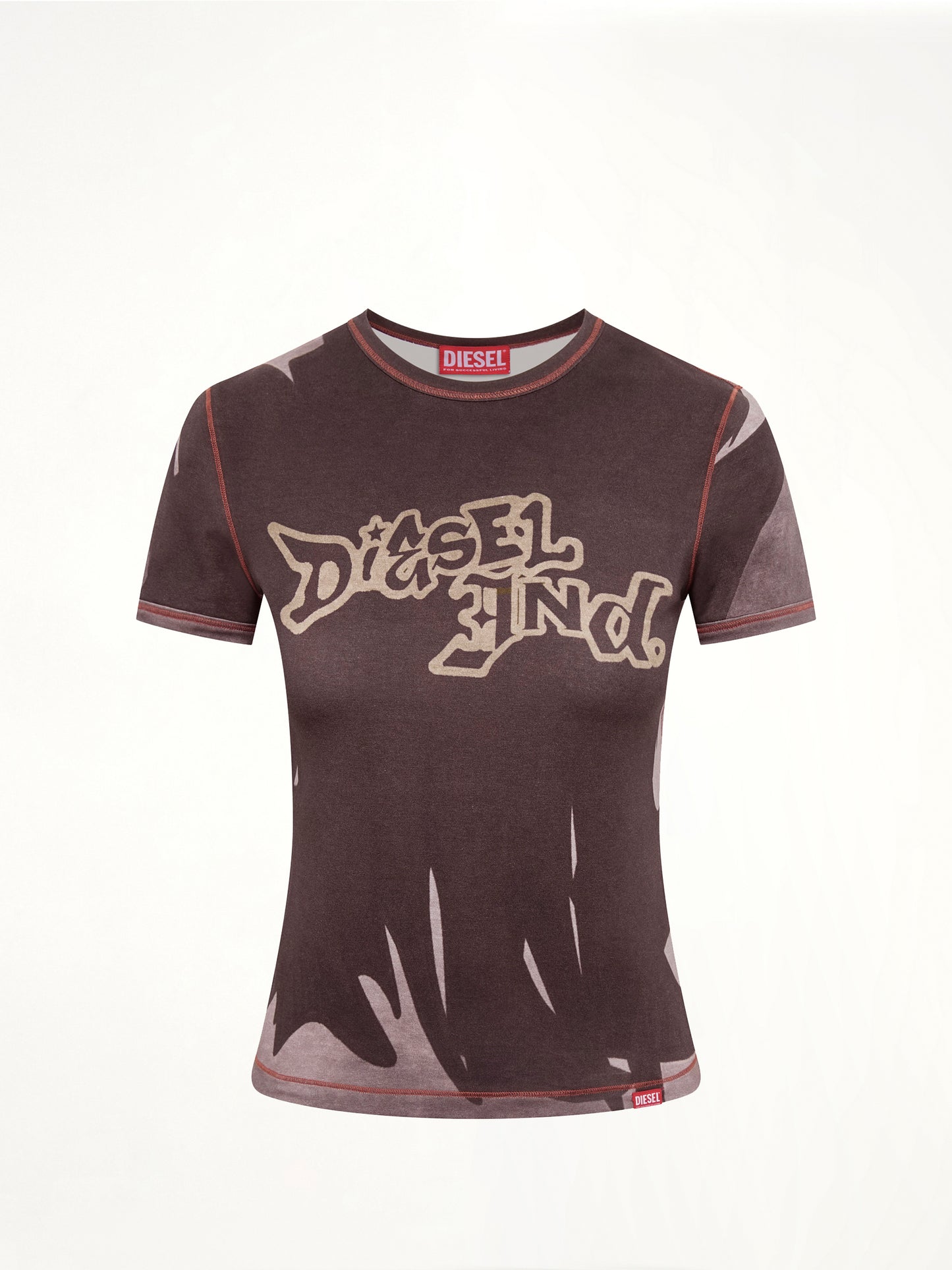 T-GRAFI T-Shirt in Grey/Multicolour