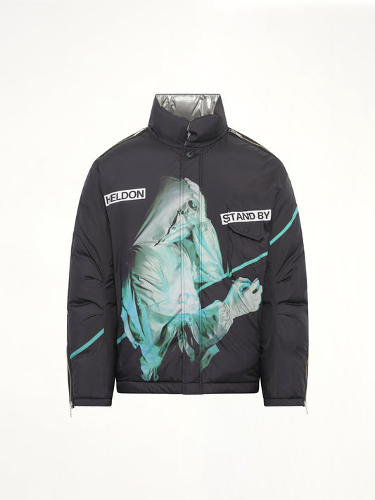 Heldon Stand By Jacket in Black