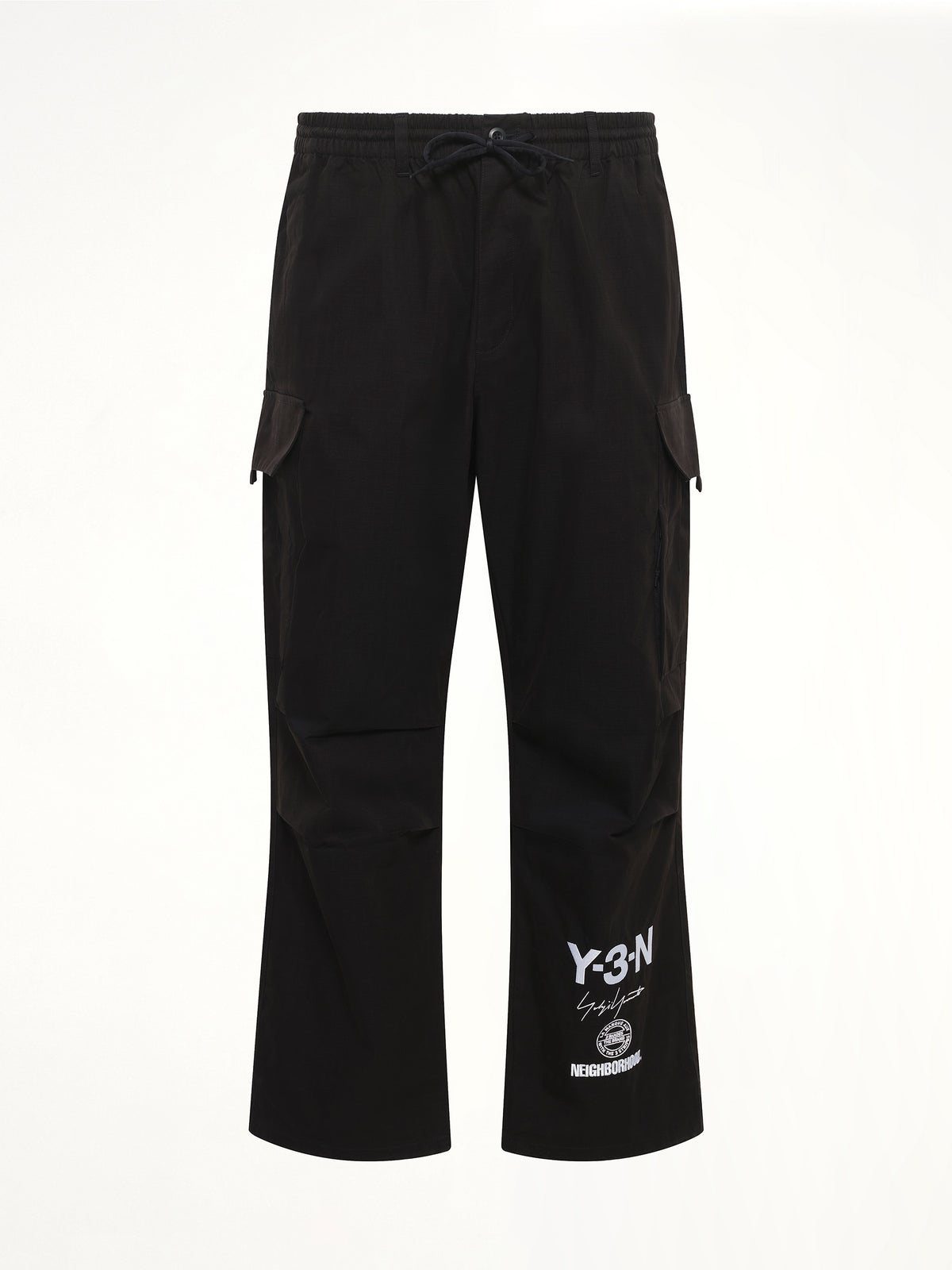Y-3 X NBHD 블랙 카고 팬츠