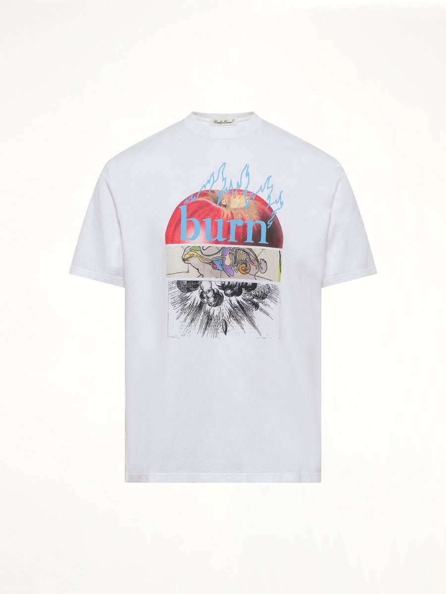 Burn T-Shirt in White