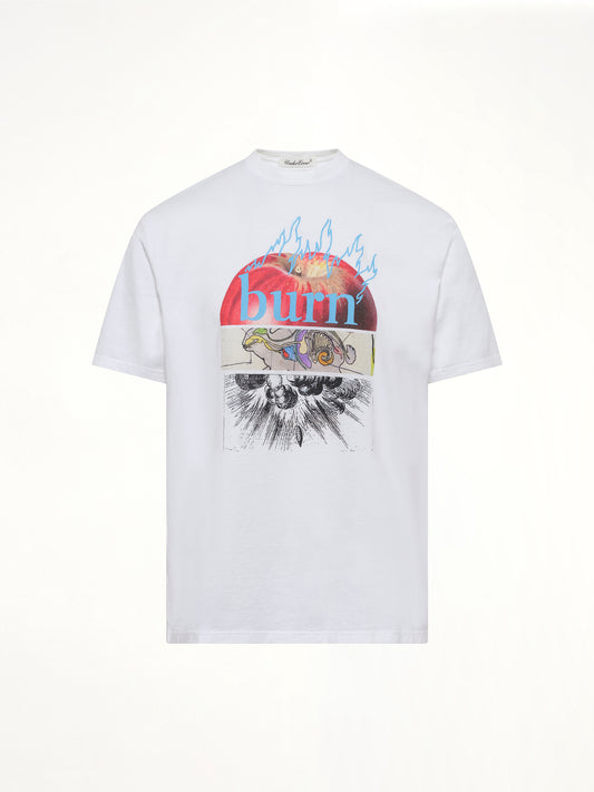Burn T-Shirt in White