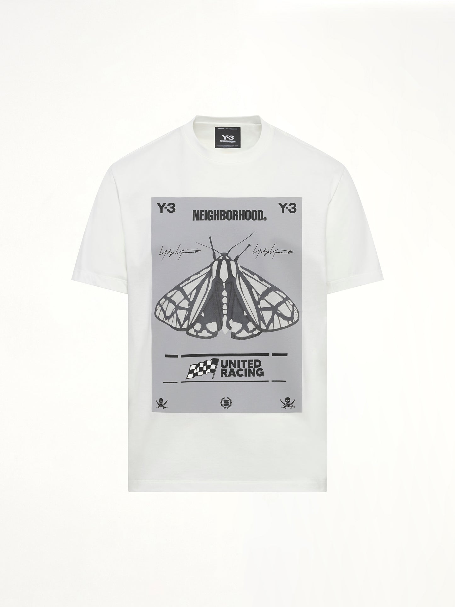 Y-3 X NBHD Graphic T-Shirt in White