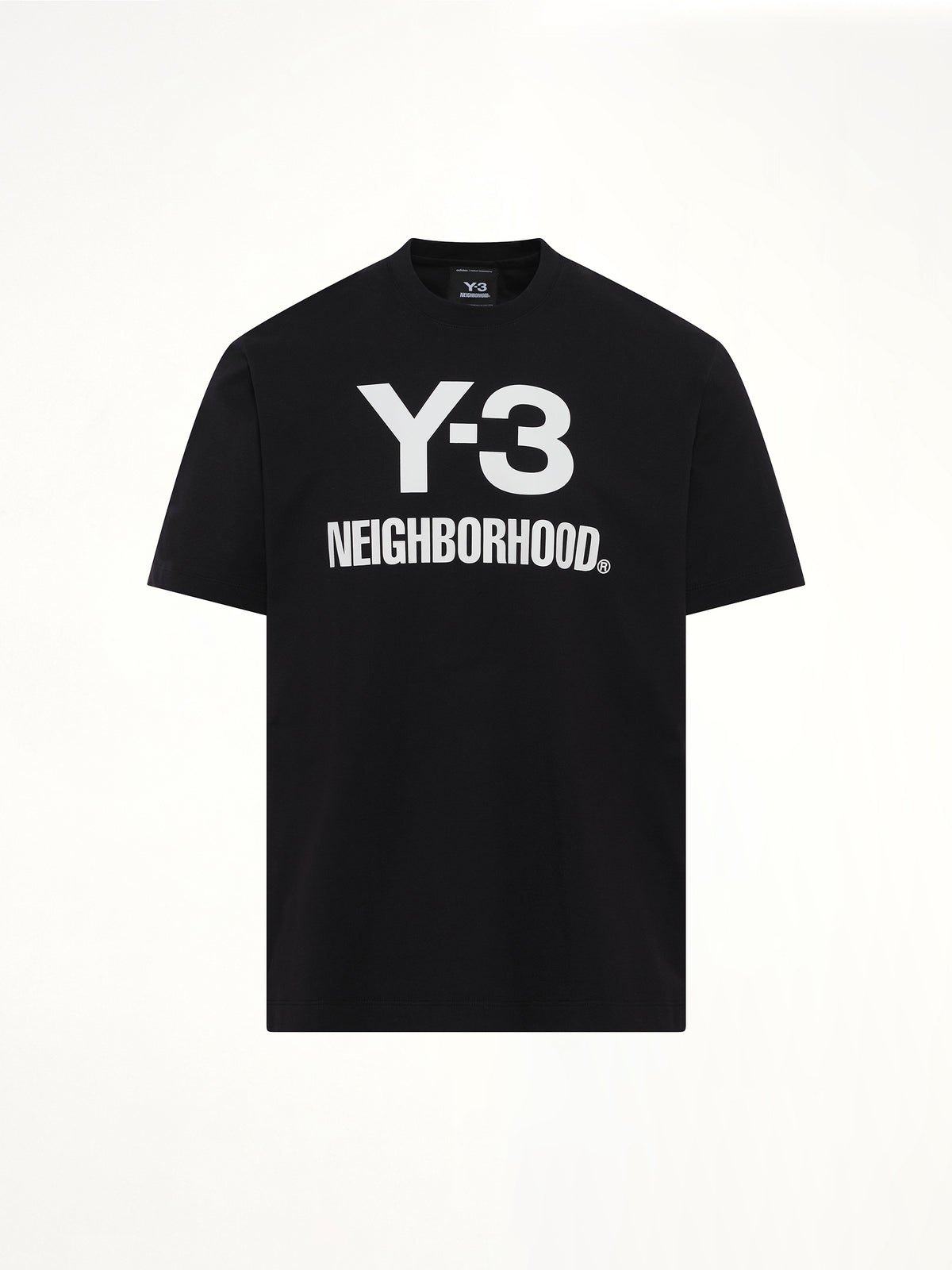 Y-3 X NBHD 黑色徽标T恤