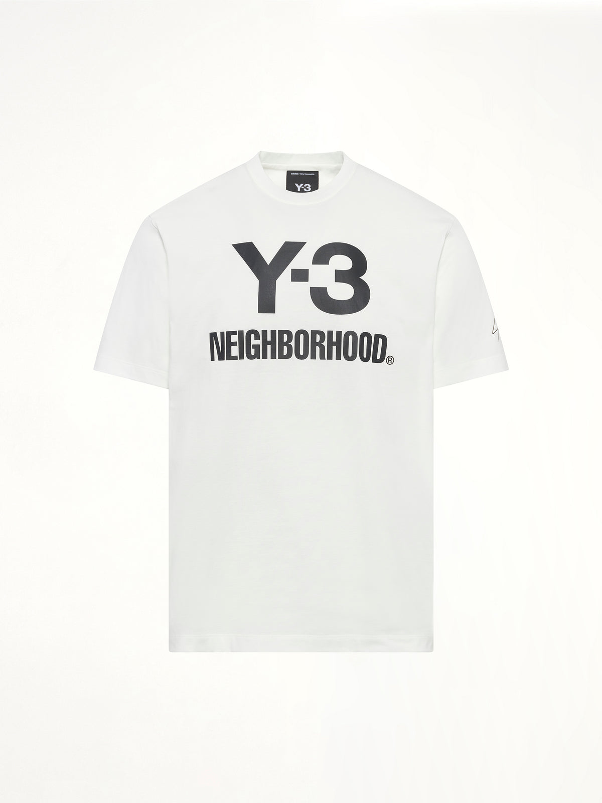 Y-3 X NBHD 白色标志 T 恤
