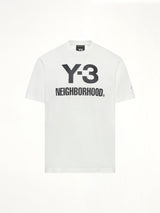 Y-3 X NBHD 白色标志 T 恤