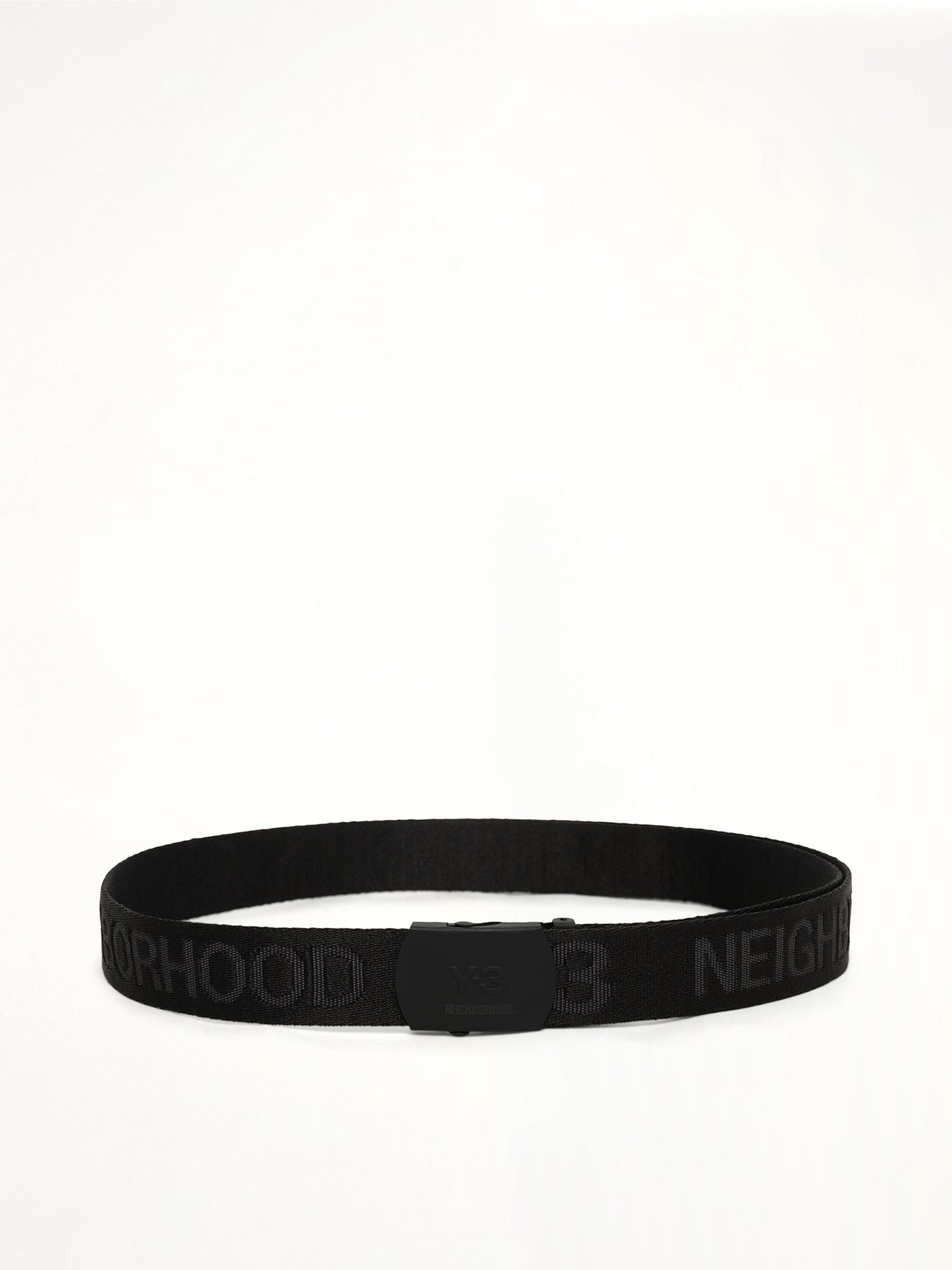 Y-3 X NBHD Cl Belt in Black