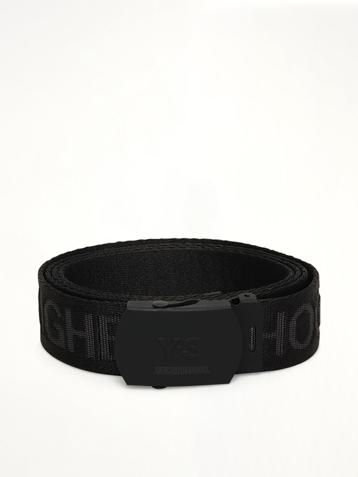 Y-3 X NBHD Cl Belt in Black