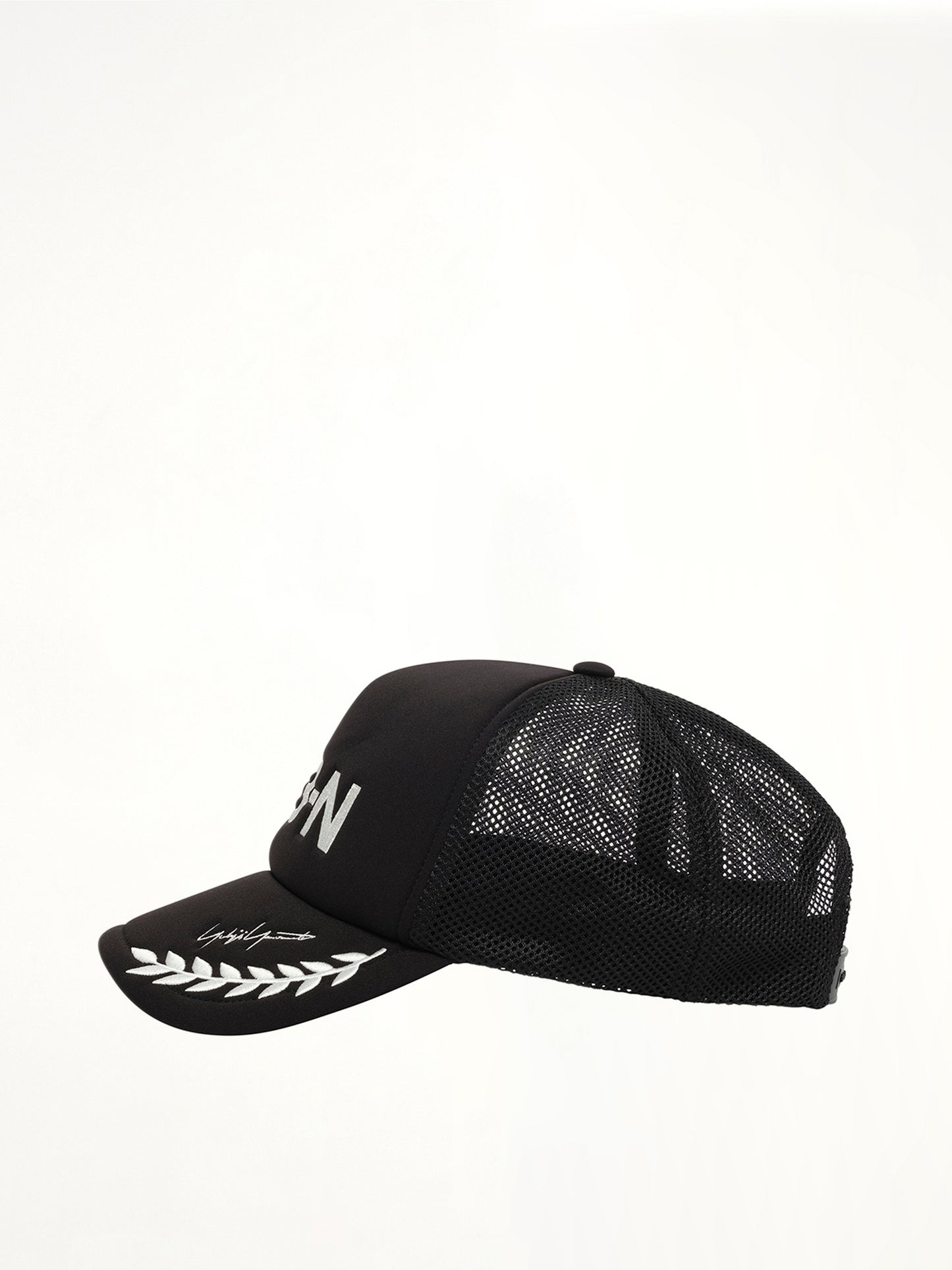 Y-3 X NBHD Trucker Cap in Black
