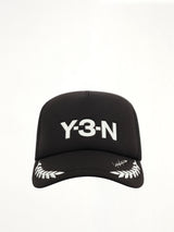 Y-3 X NBHD Trucker Cap in Black