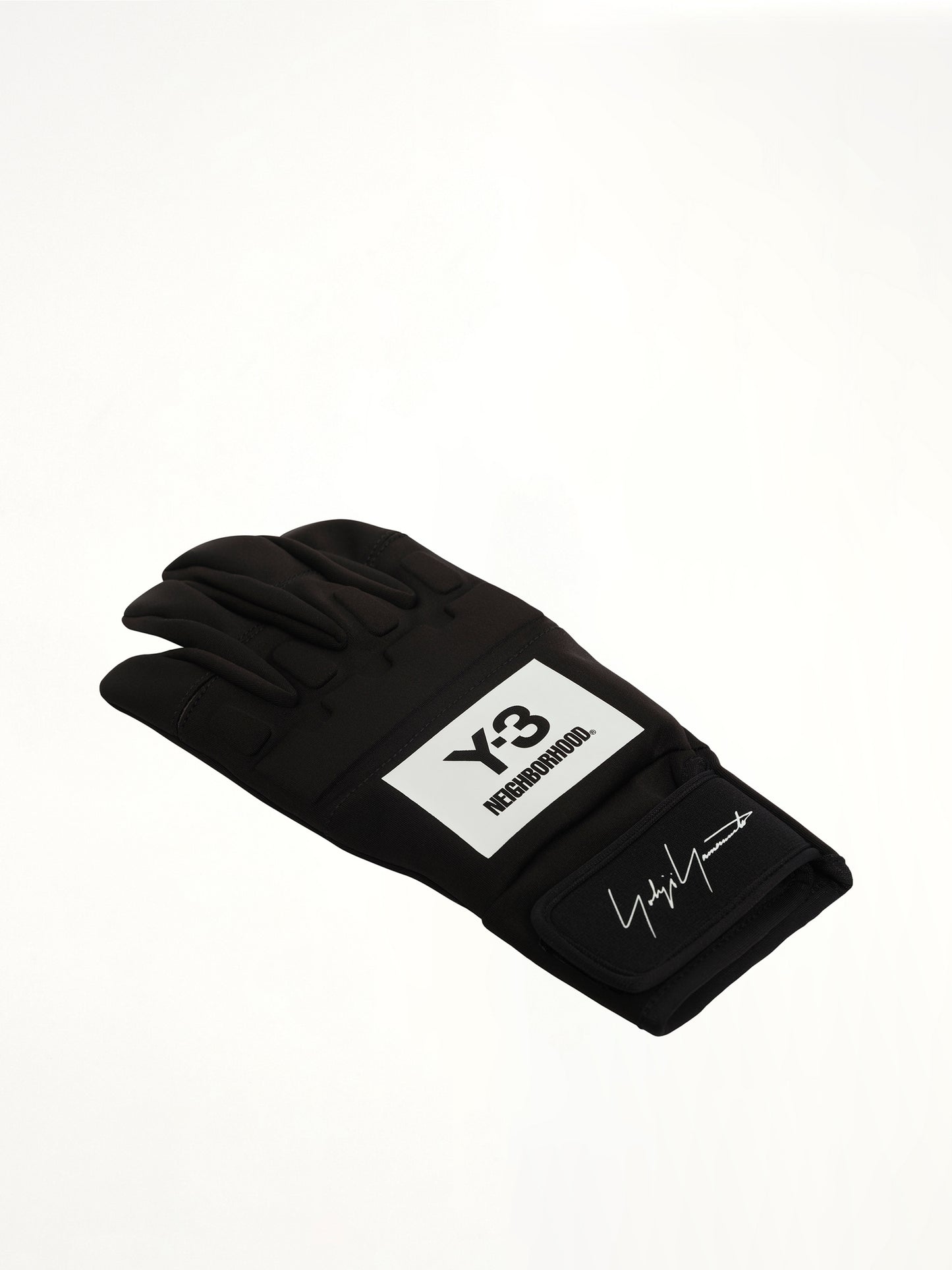 Y-3 X NBHD Gloves in Black