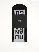 Y-3 X NBHD Socks Hi in Black