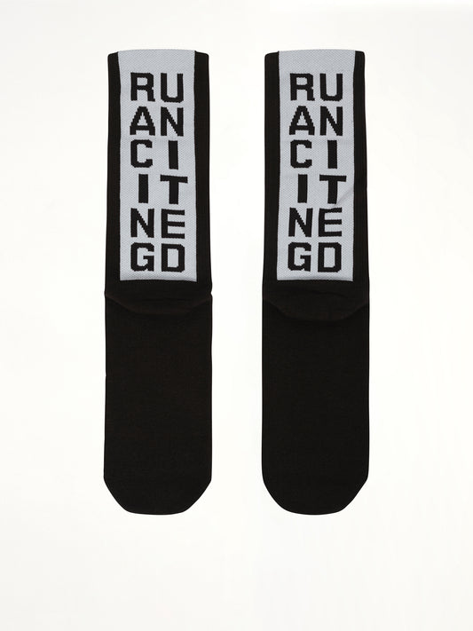 Y-3 X NBHD Socks Hi in Black