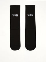 Y-3 X NBHD Socks Hi in Black