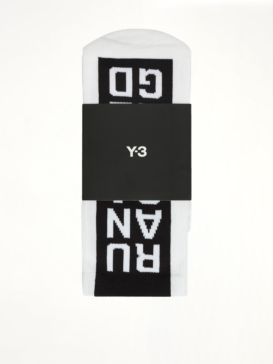 Y-3 X NBHD Socks Hi in White