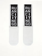 Y-3 X NBHD Socks Hi in White