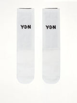Y-3 X NBHD Socks Hi in White