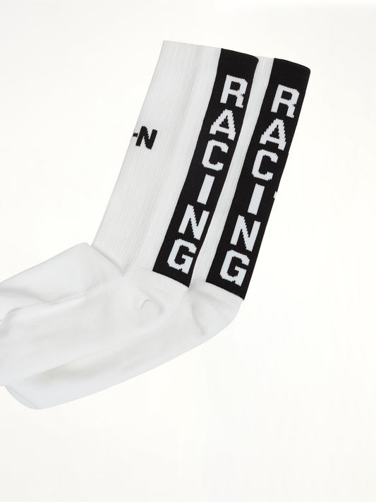 Y-3 X NBHD Socks Hi in White