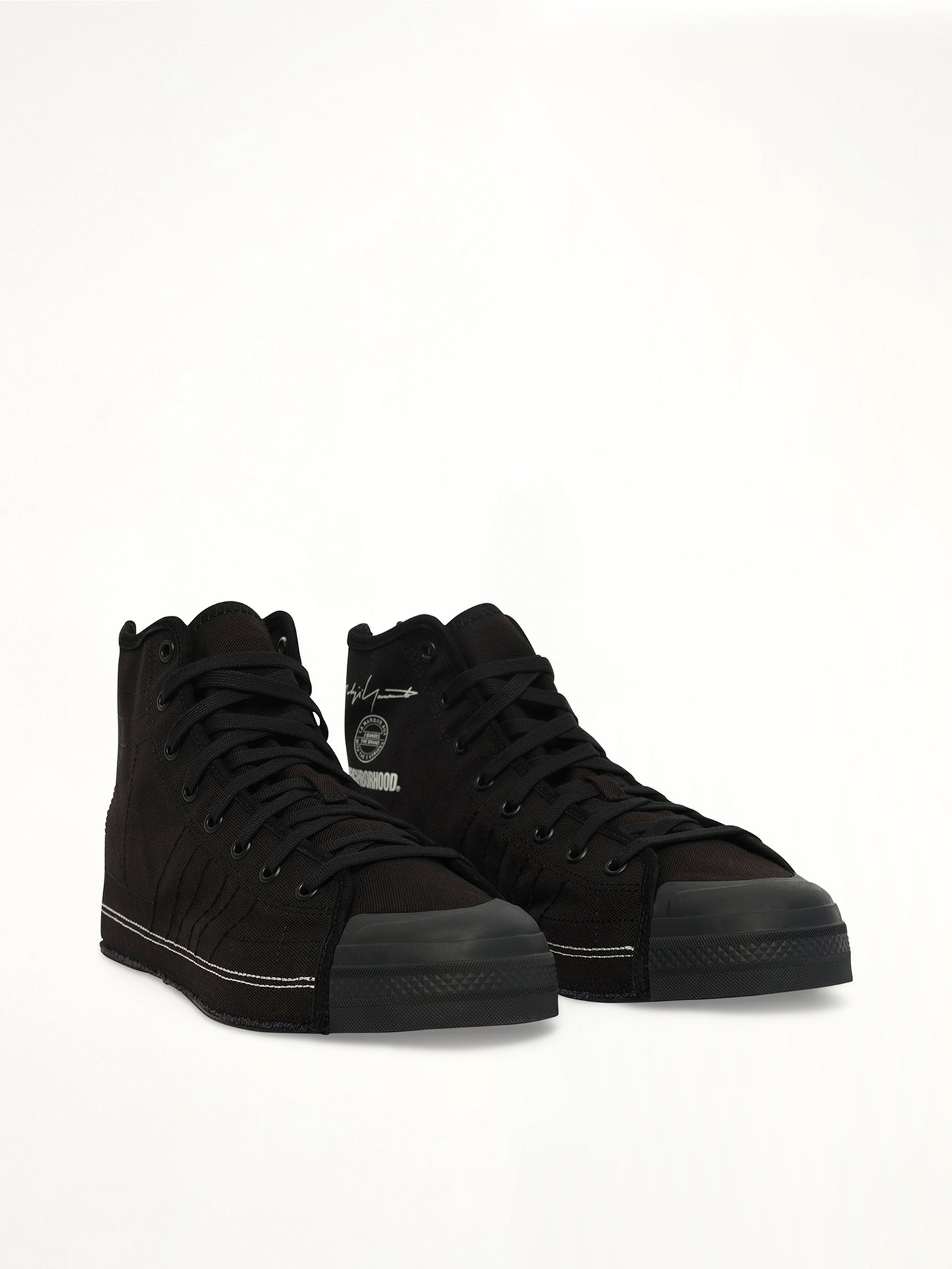 Y-3 X NBHD Nizza Hi Sneaker in Black