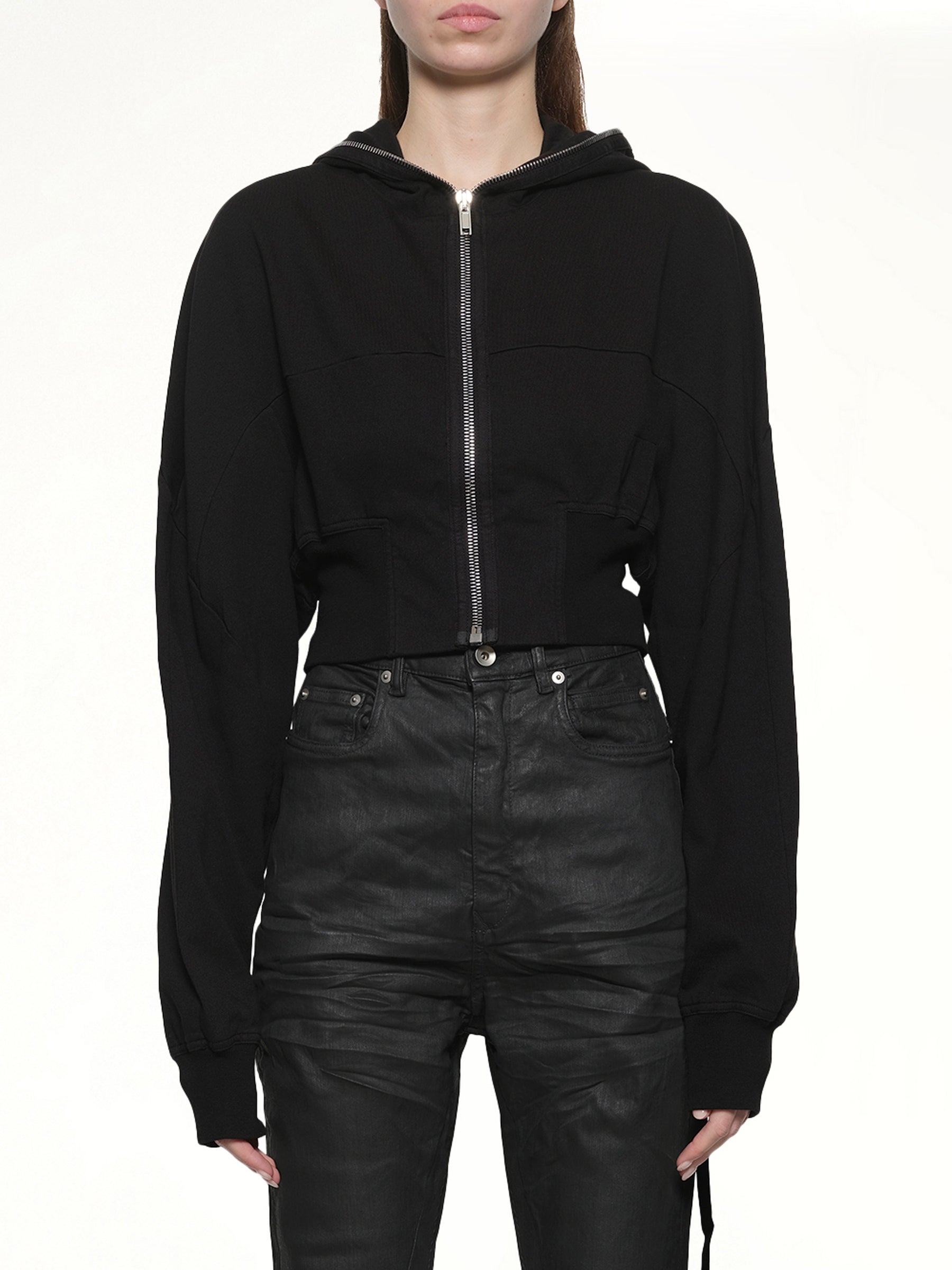 Collage Gimp Hoodie in Black