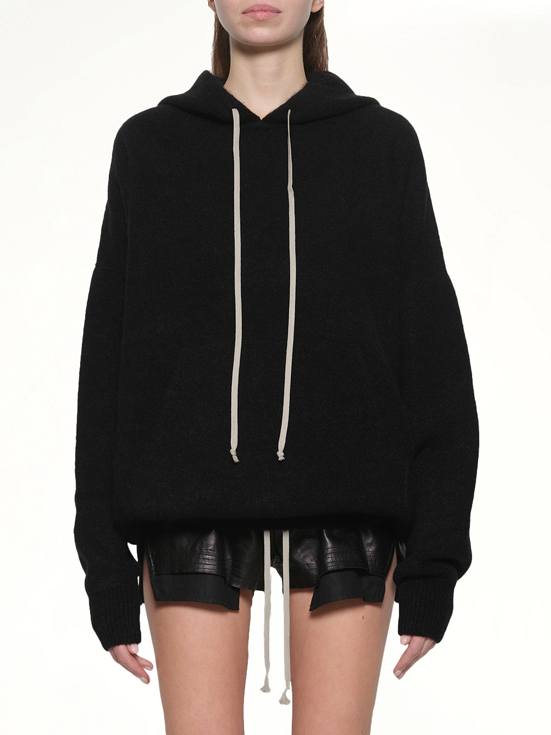 Hun Hoodie in Black