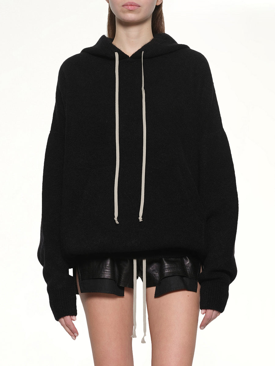 Hun Hoodie in Black