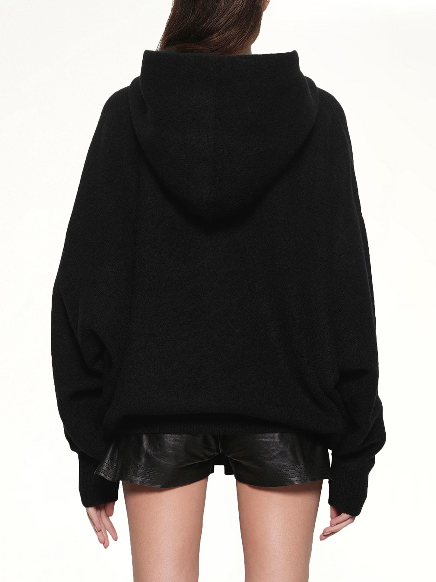 Hun Hoodie in Black