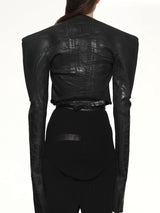 타이트 재킷 블랙