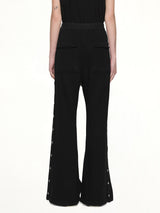 블랙 푸셔 팬츠