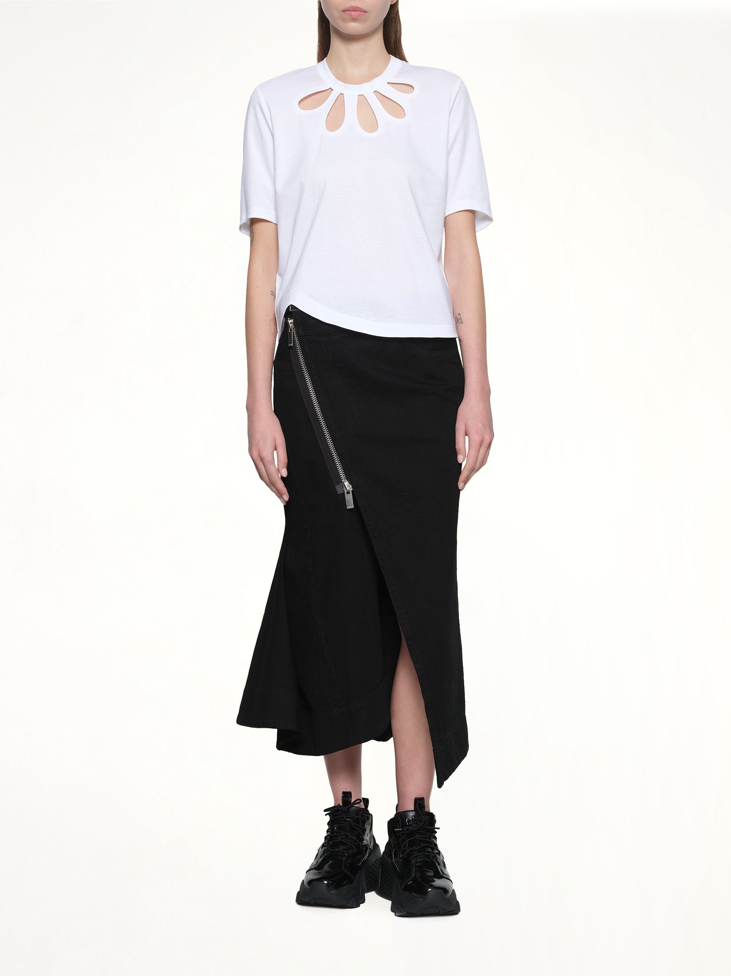 Petal Shirt in White