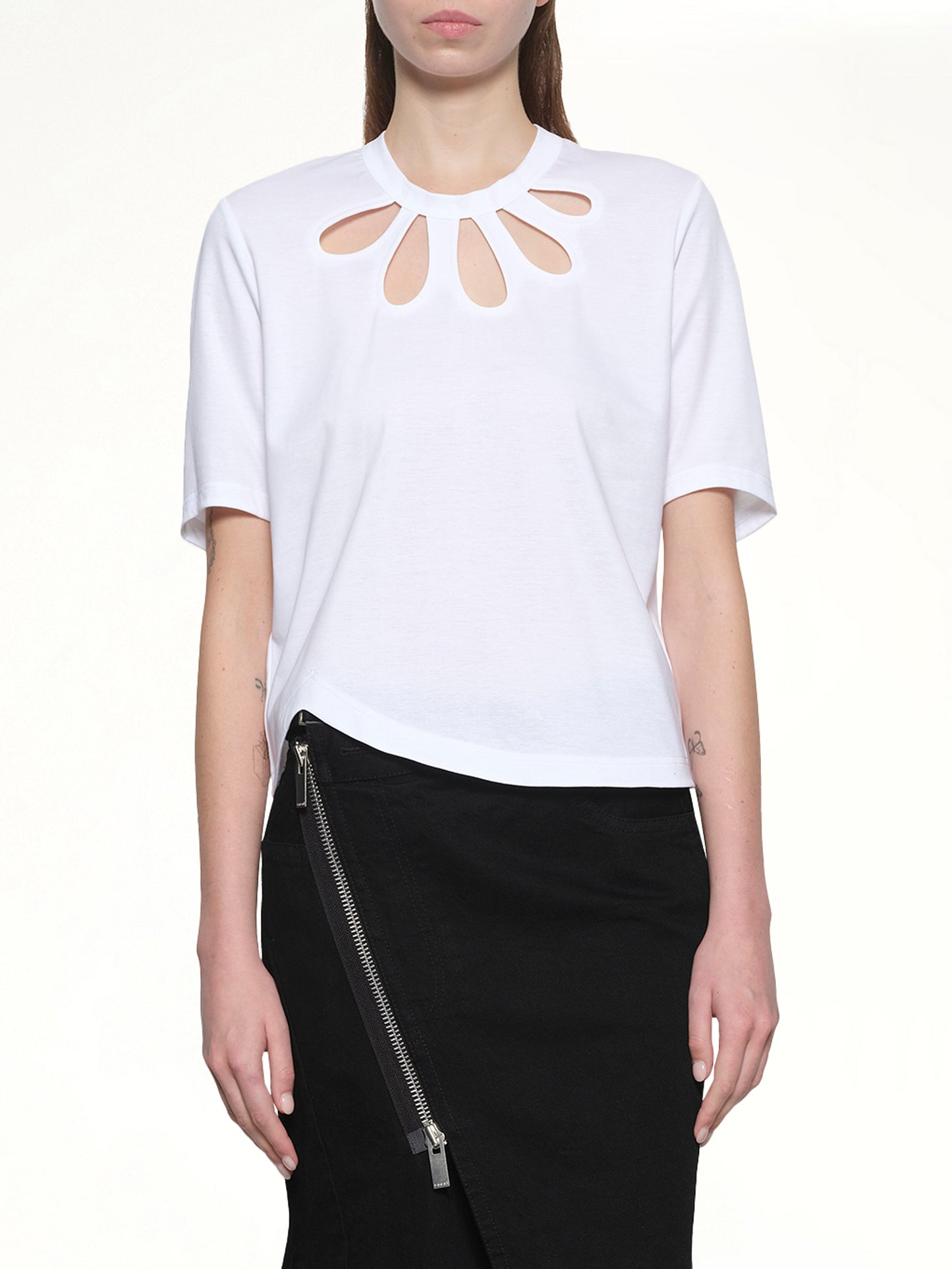 Petal Shirt in White