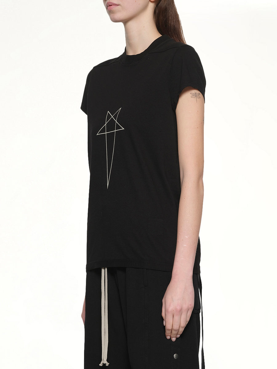 Penta Small Level T-Shirt in Black/Pearl