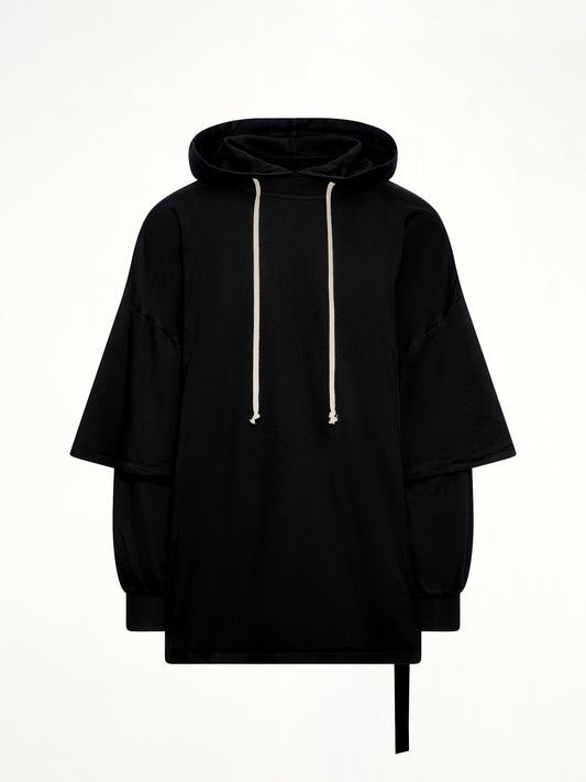 Tommy Hustler Hoodie in Black