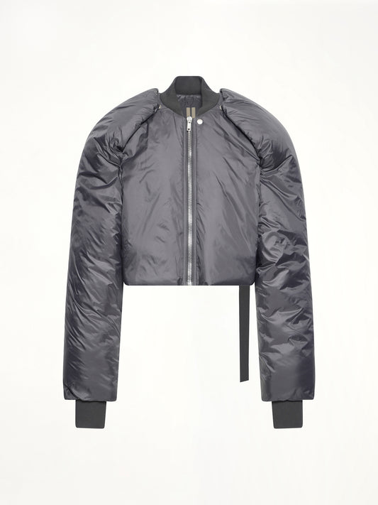 Convertible Down Jacket in Black