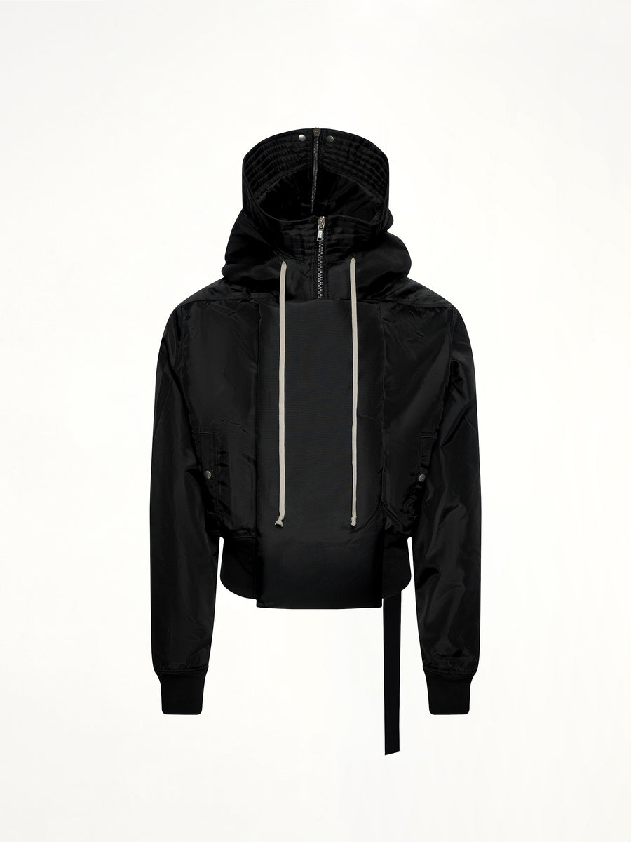 Cropped Alice Parka in Black