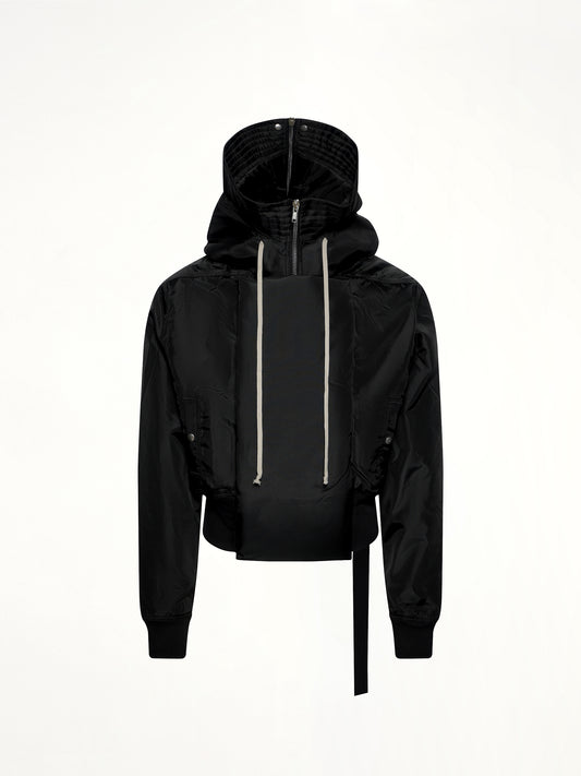 Cropped Alice Parka in Black