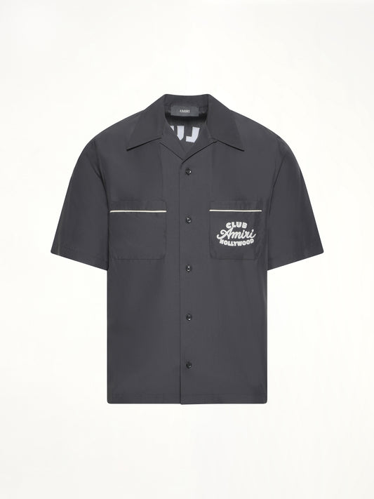 Club Amiri Camp Shirt in Black