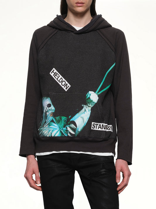 Heldon Stand By Hoodie in Black