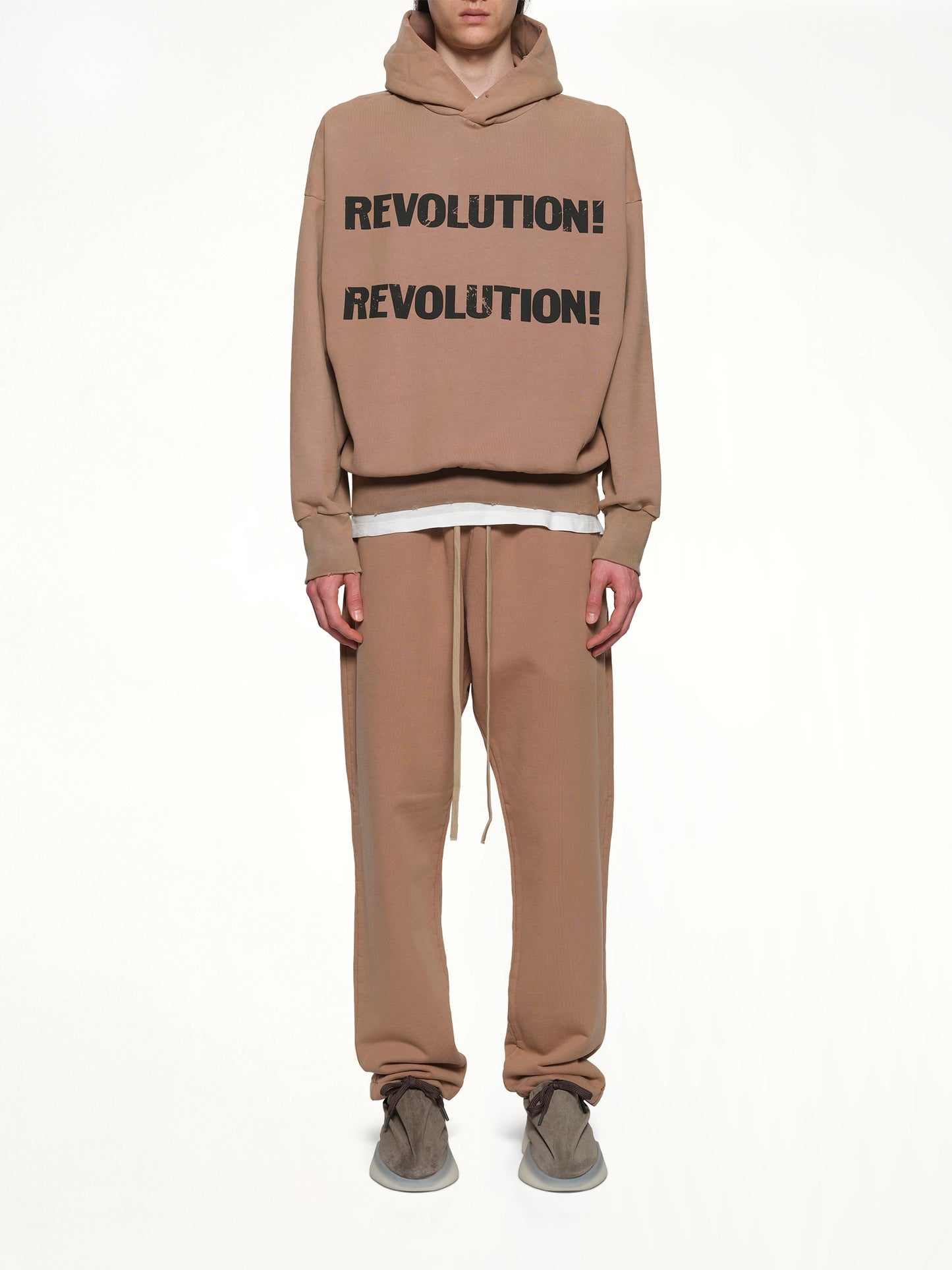 Revolution Hoodie in Dune Pearl