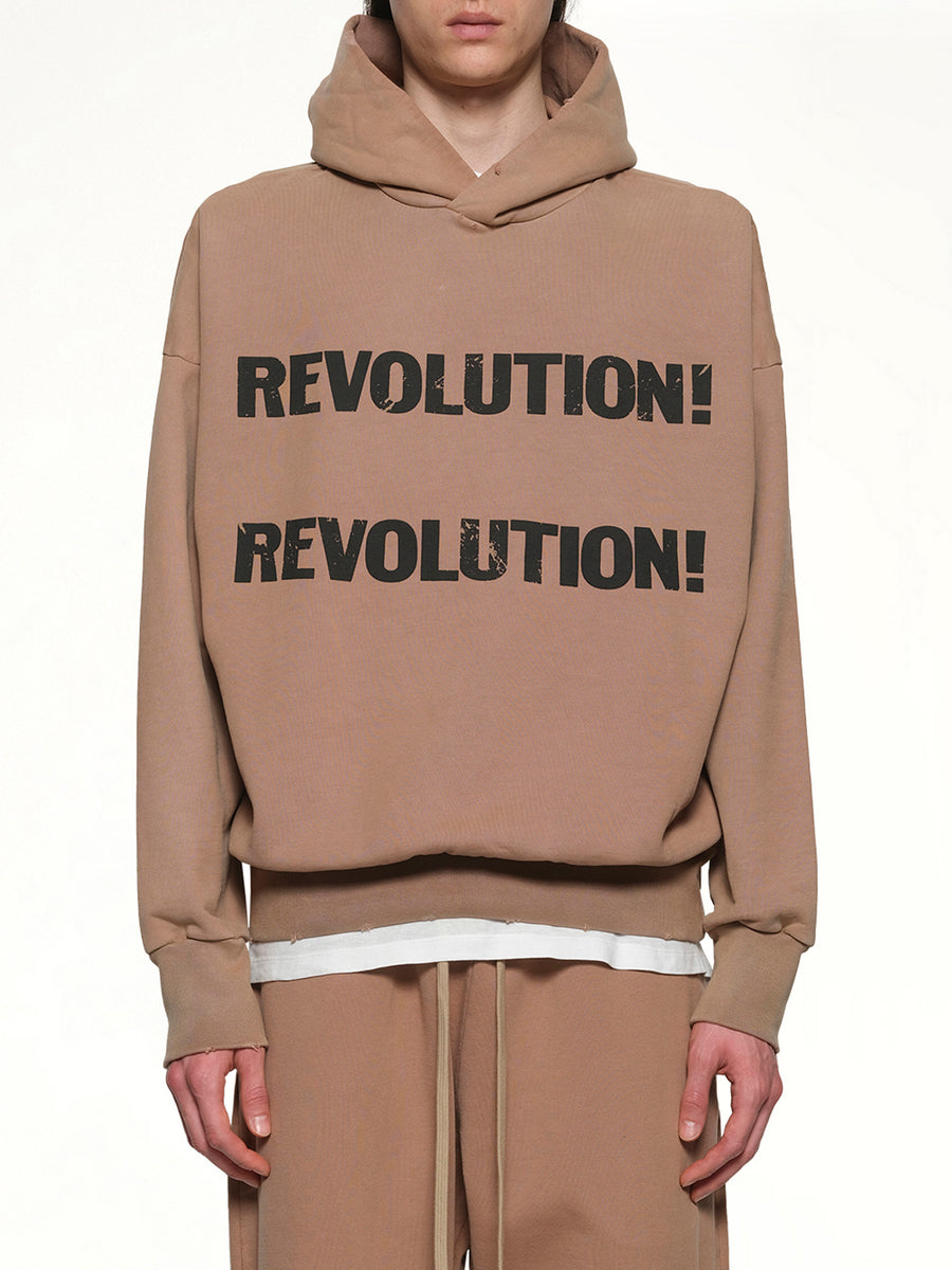 Revolution Hoodie in Dune Pearl
