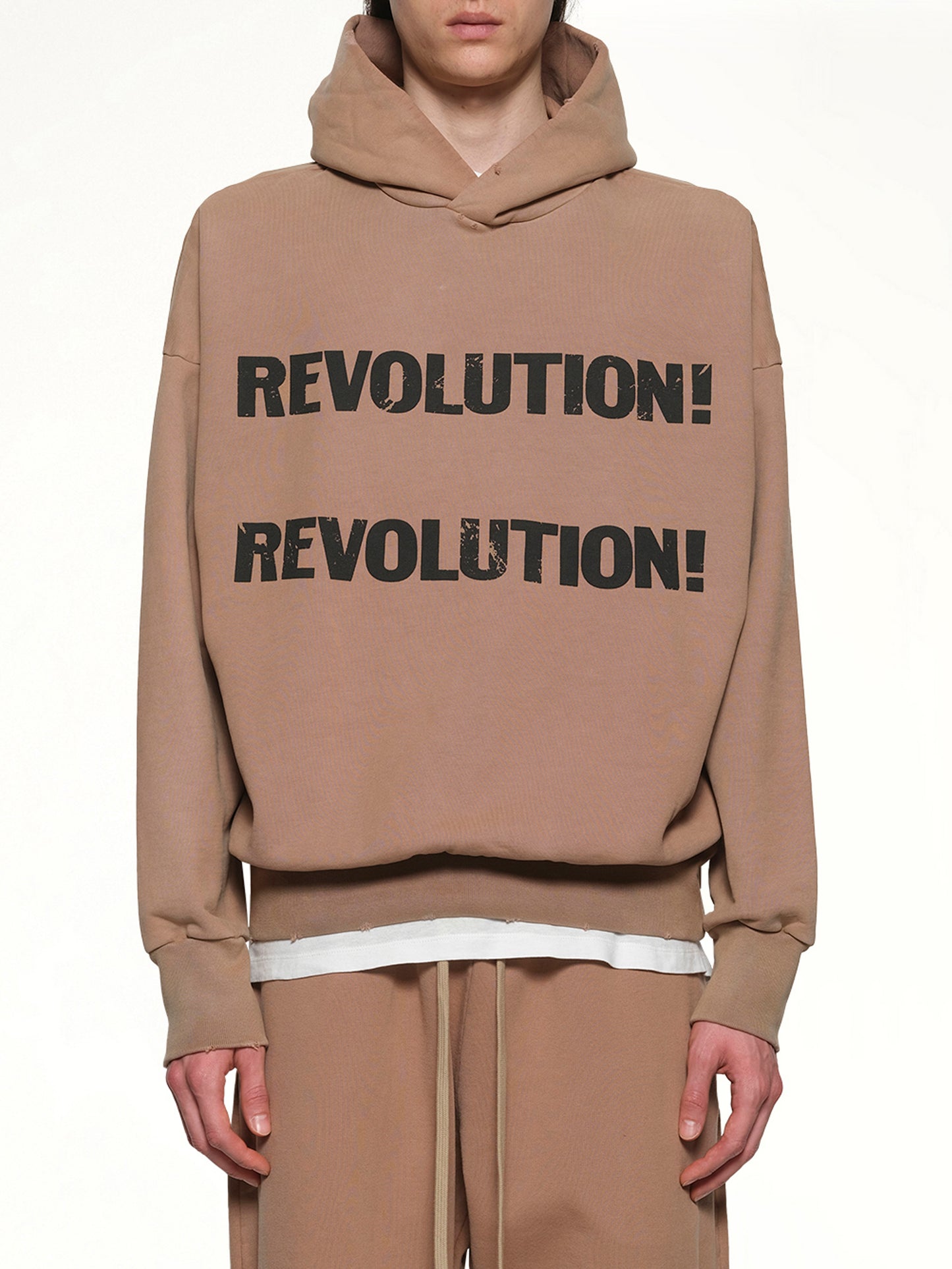 Revolution Hoodie in Dune Pearl