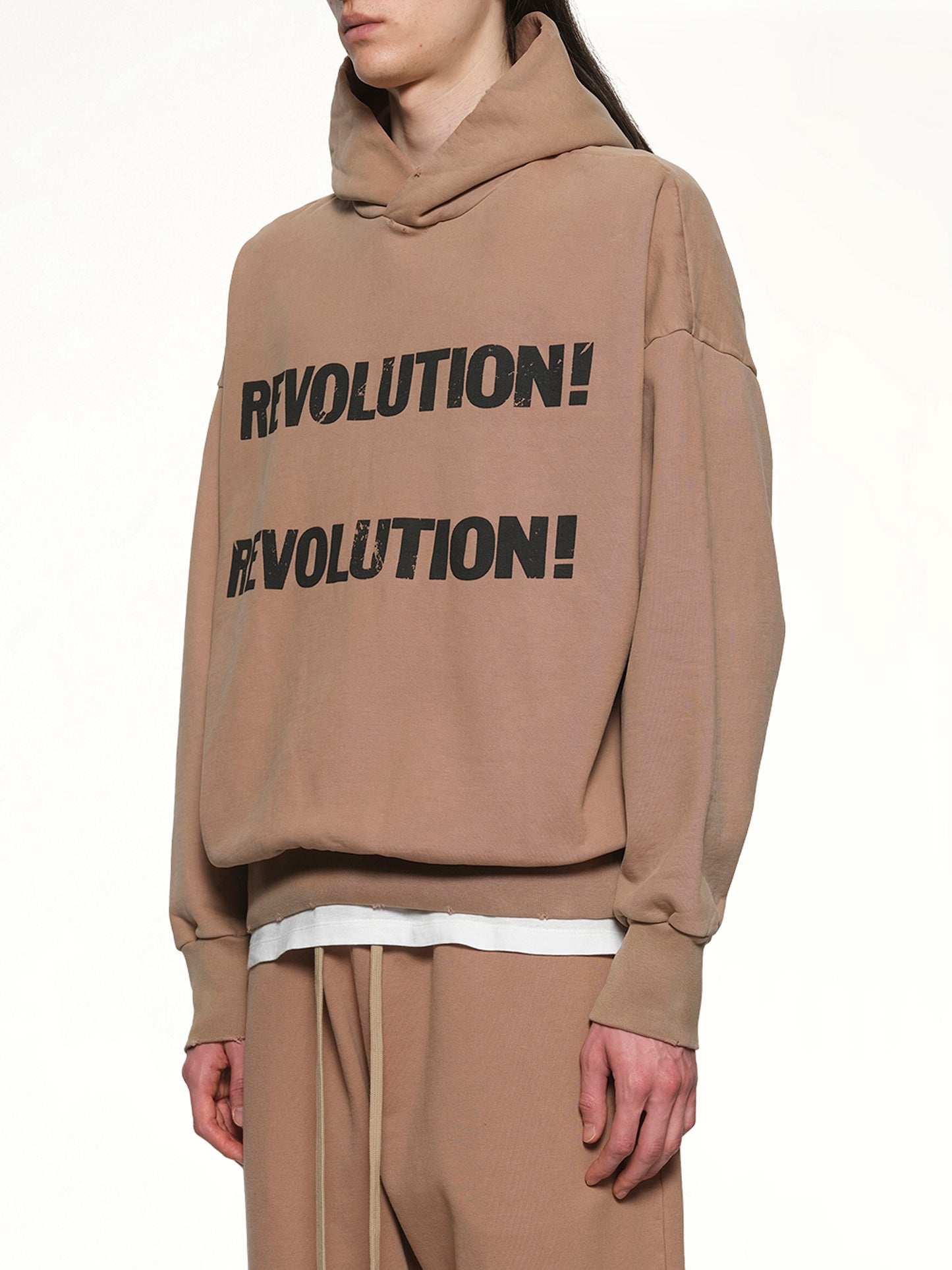 Revolution Hoodie in Dune Pearl